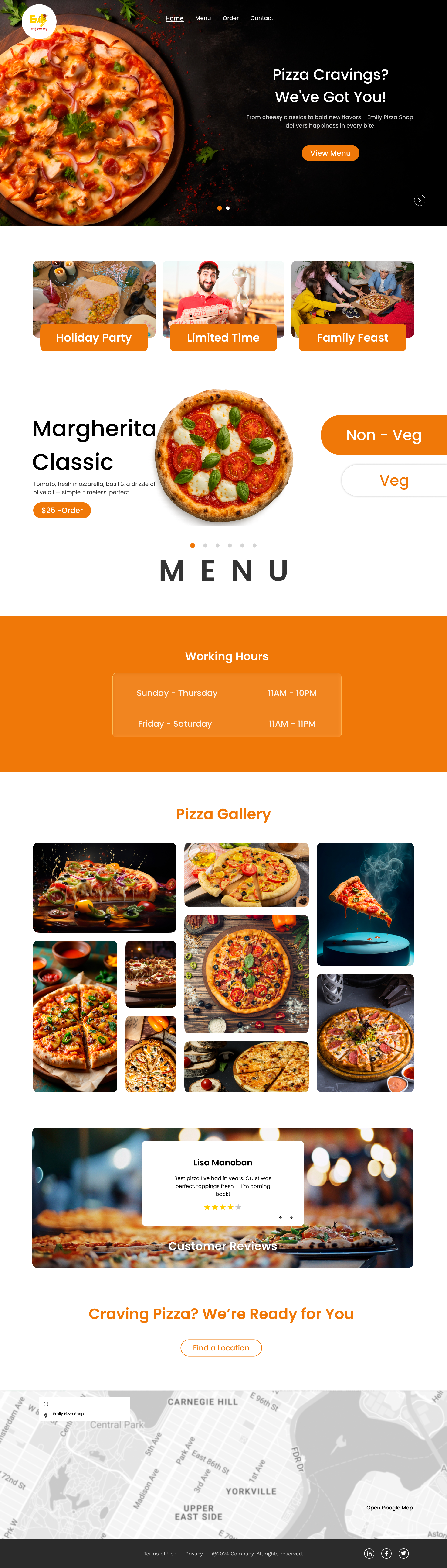 Emily Pizza Shop